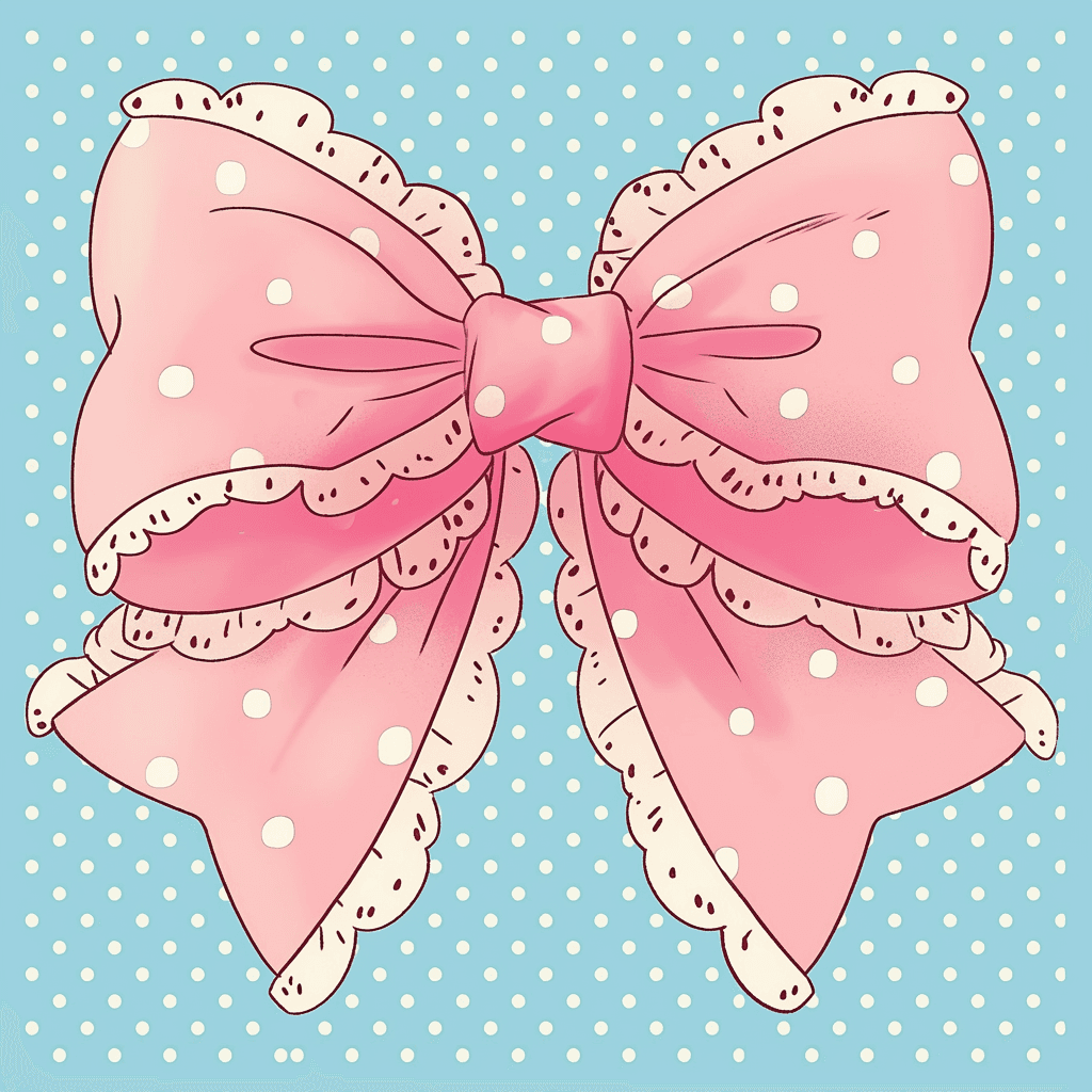 Bow 443 original repeating artwork