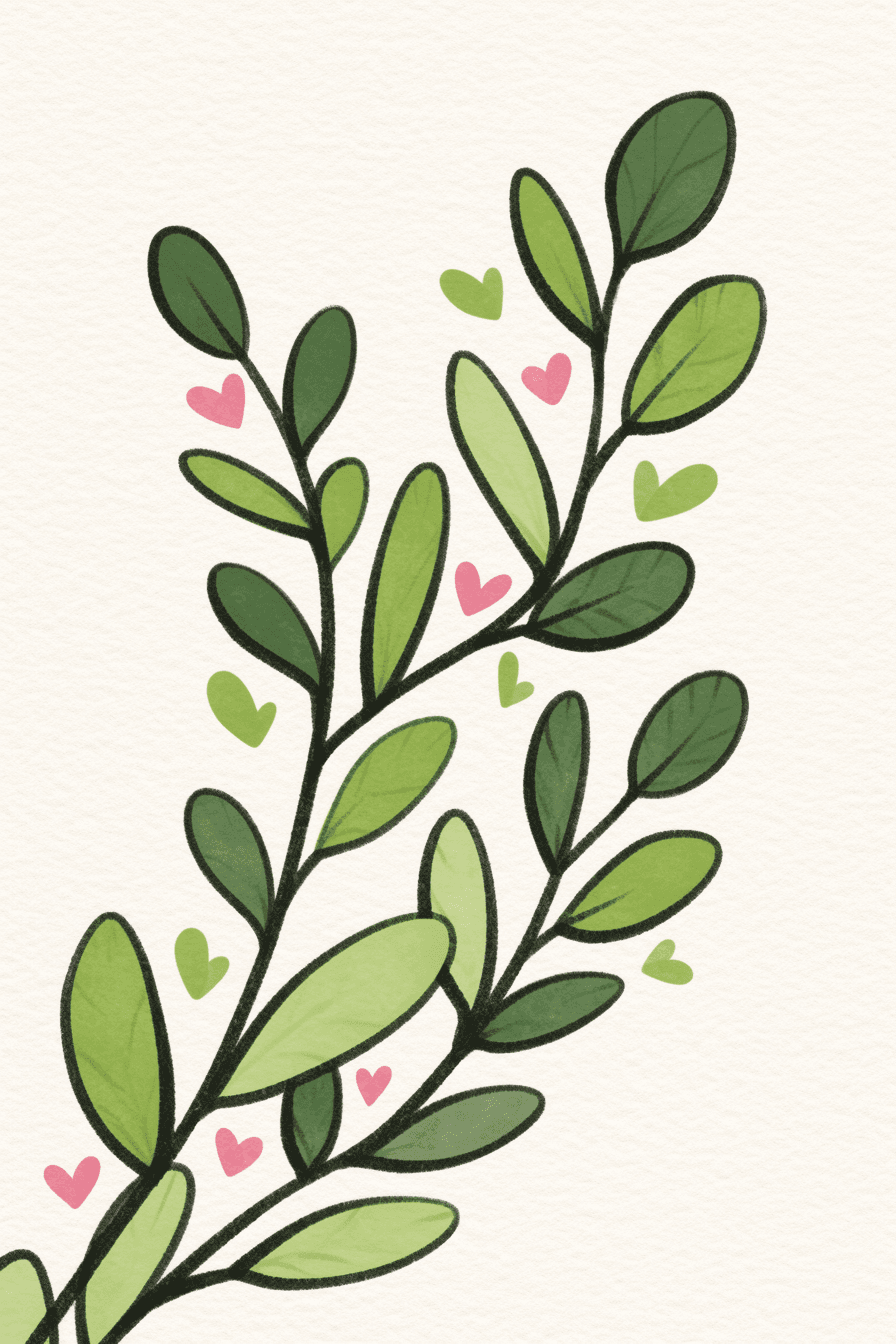 Plants Tribe original repeating artwork