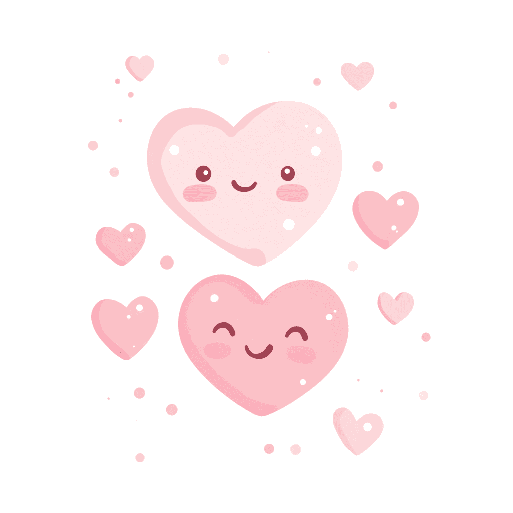 Heart Mark original repeating artwork