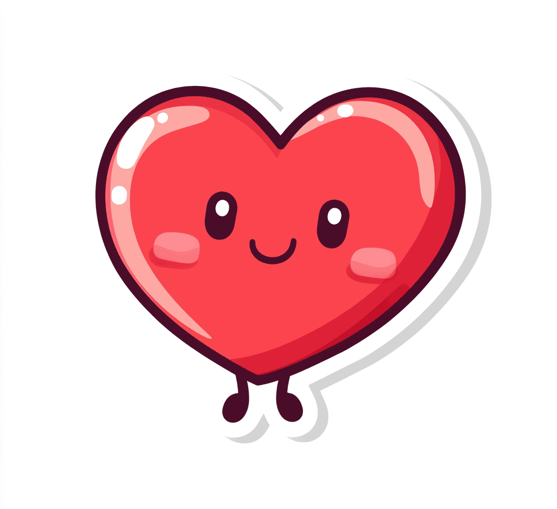 Heart 511 original repeating artwork