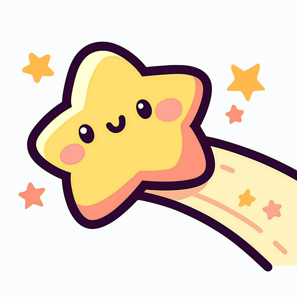 Cartoon Star Zoom original repeating artwork