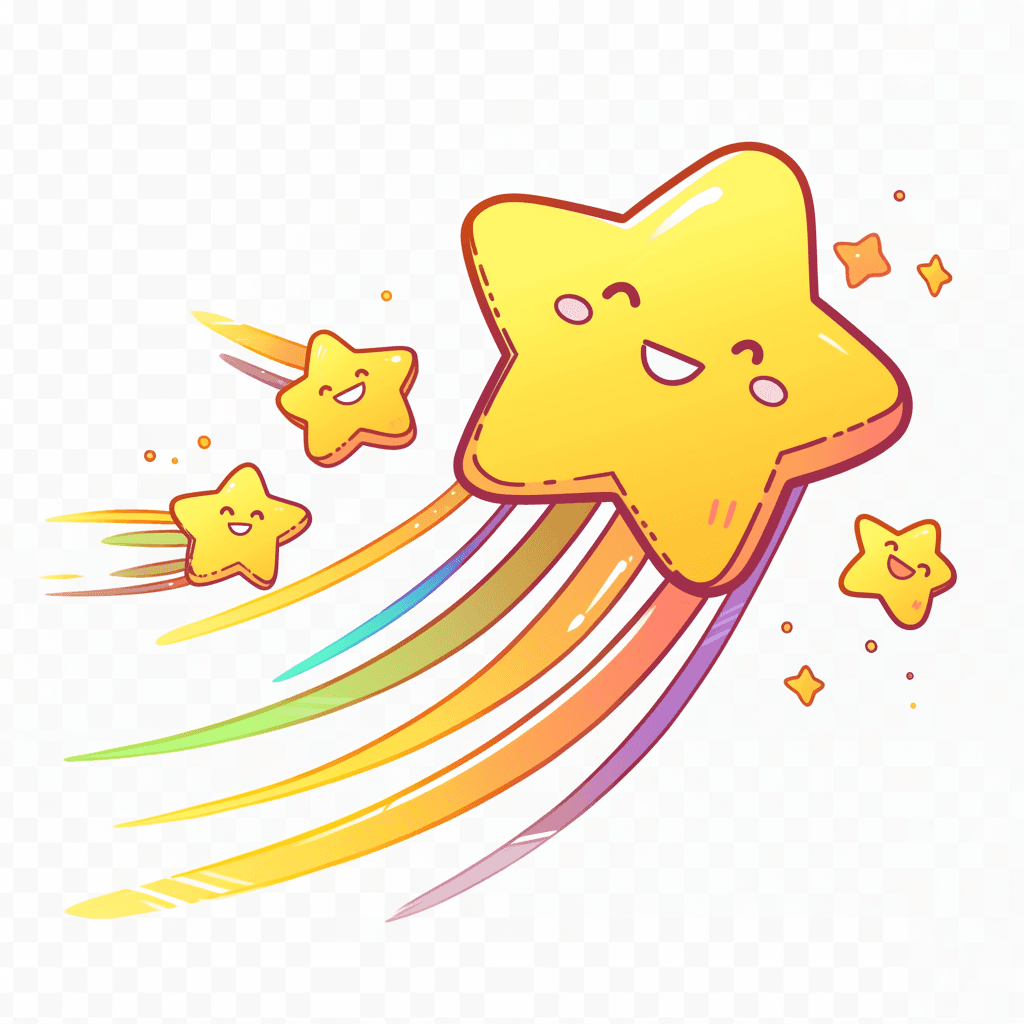 Cartoon Star 005 original repeating artwork