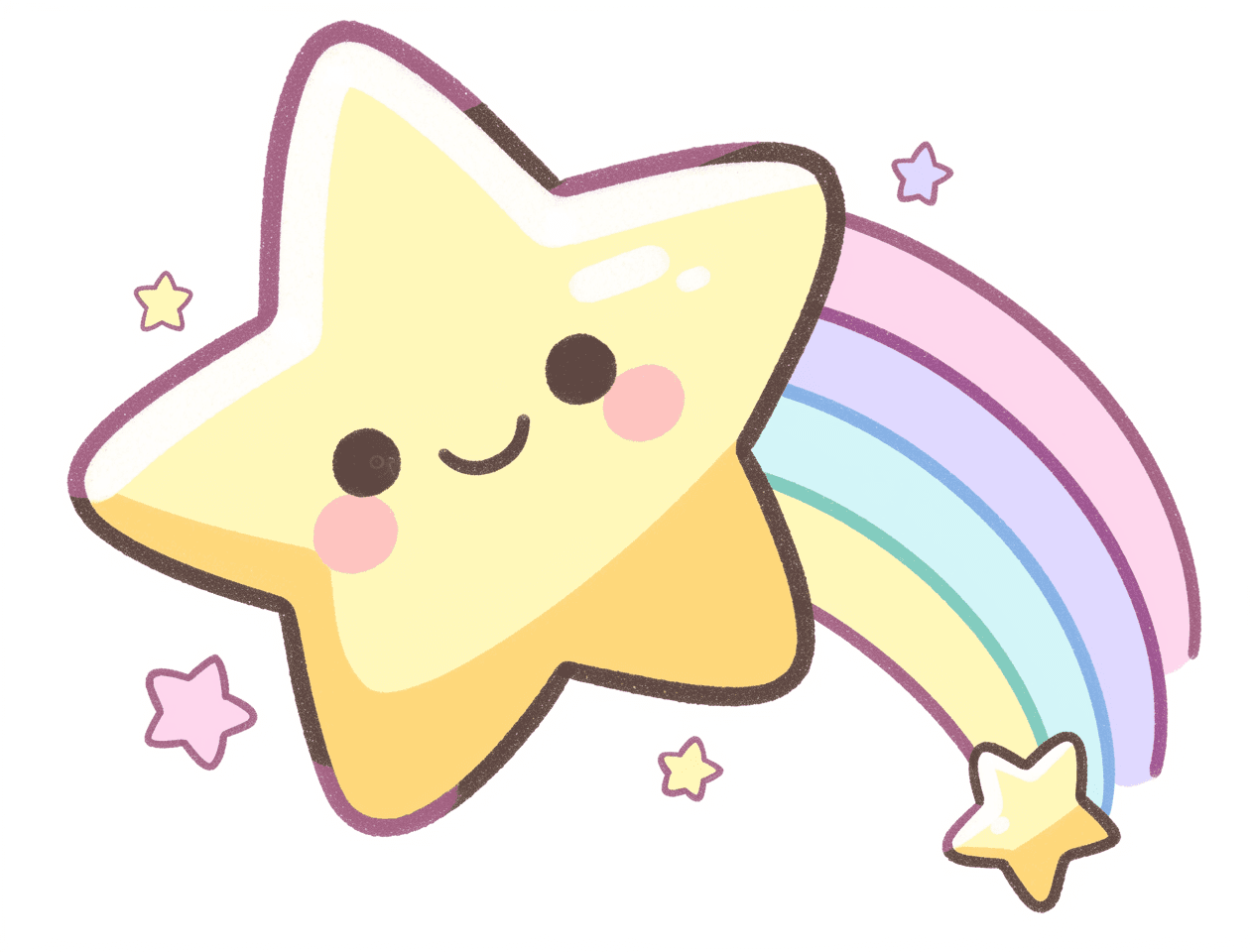 Cartoon Star 002 original repeating artwork