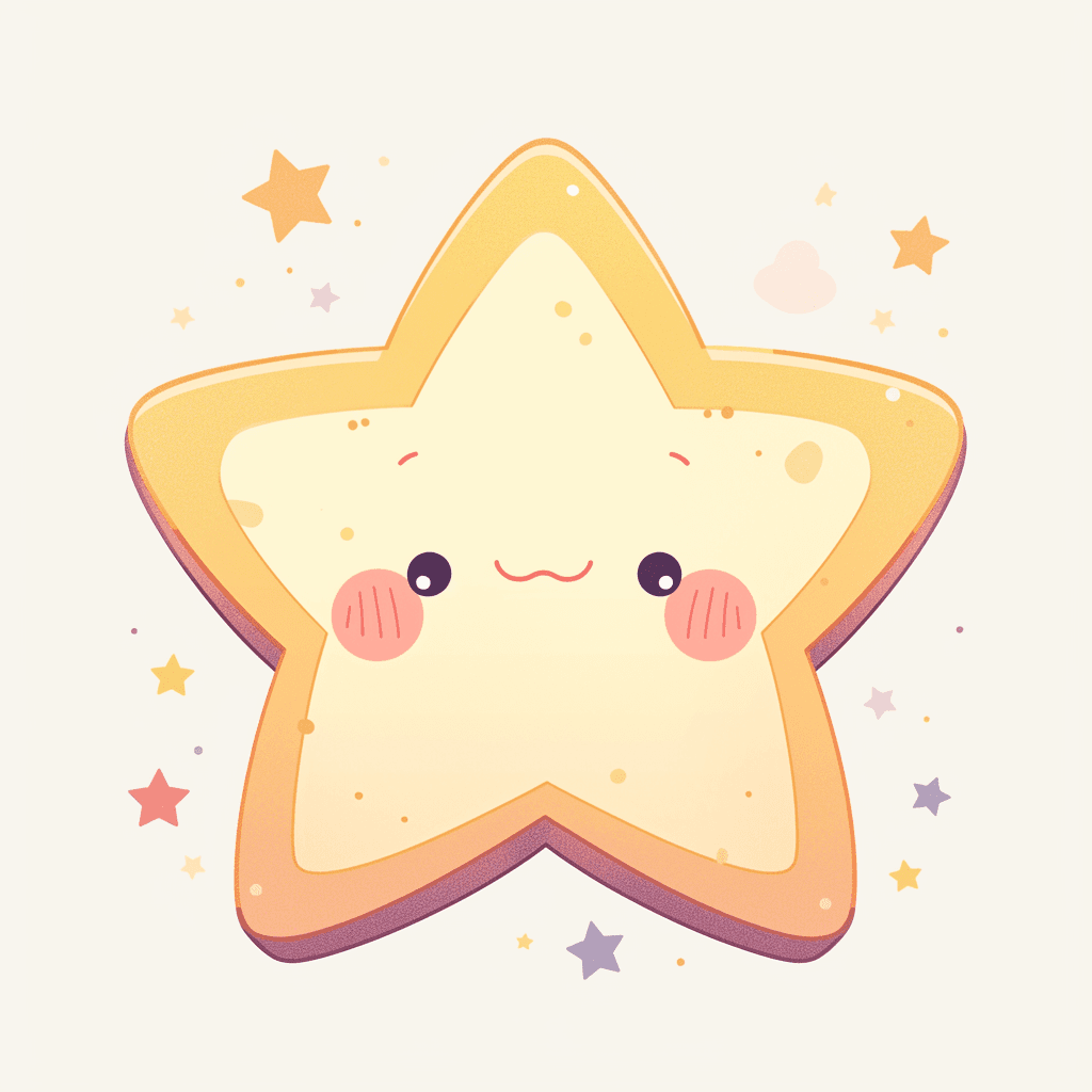 Cartoon Star 009 original repeating artwork