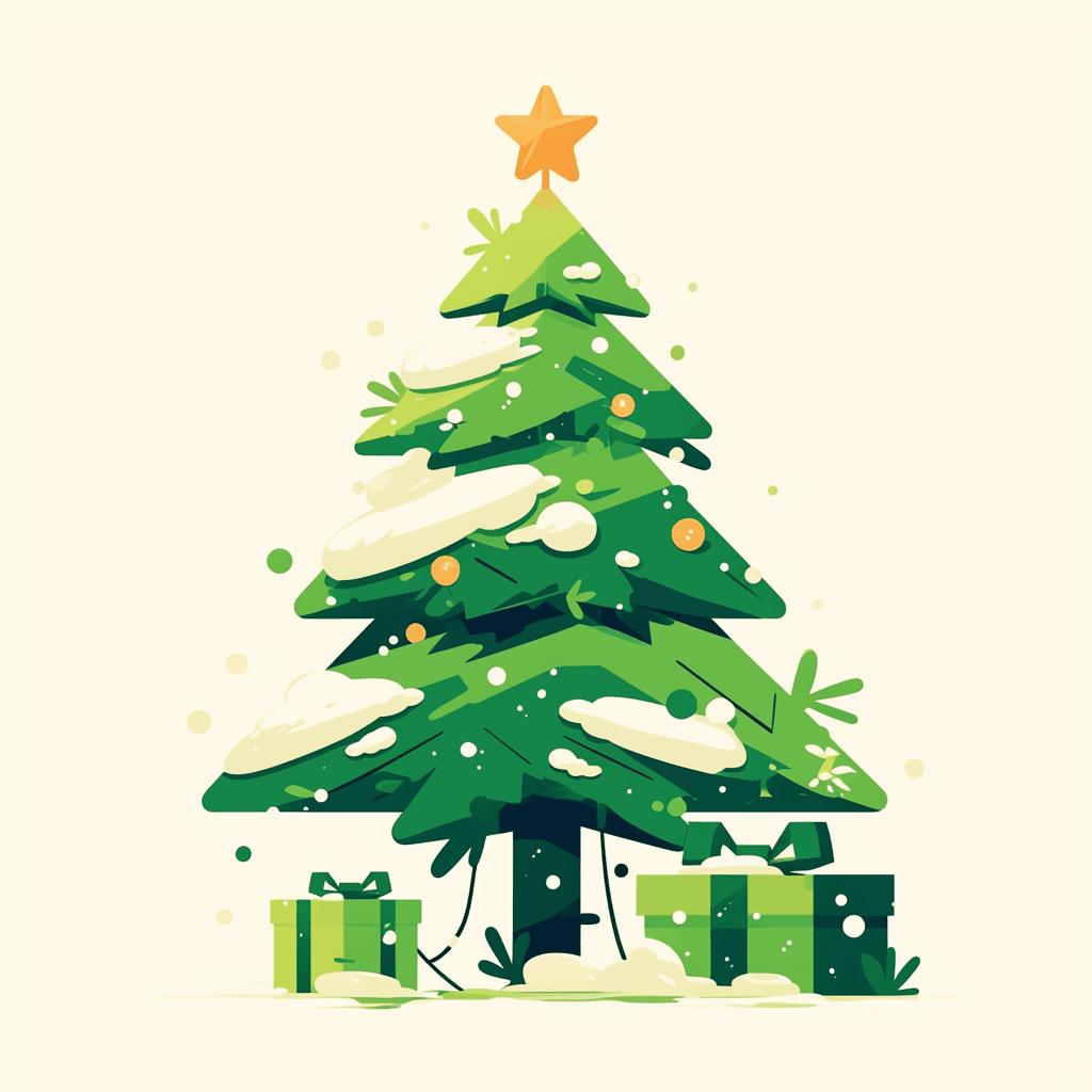 Christmas Tree 653 original repeating artwork