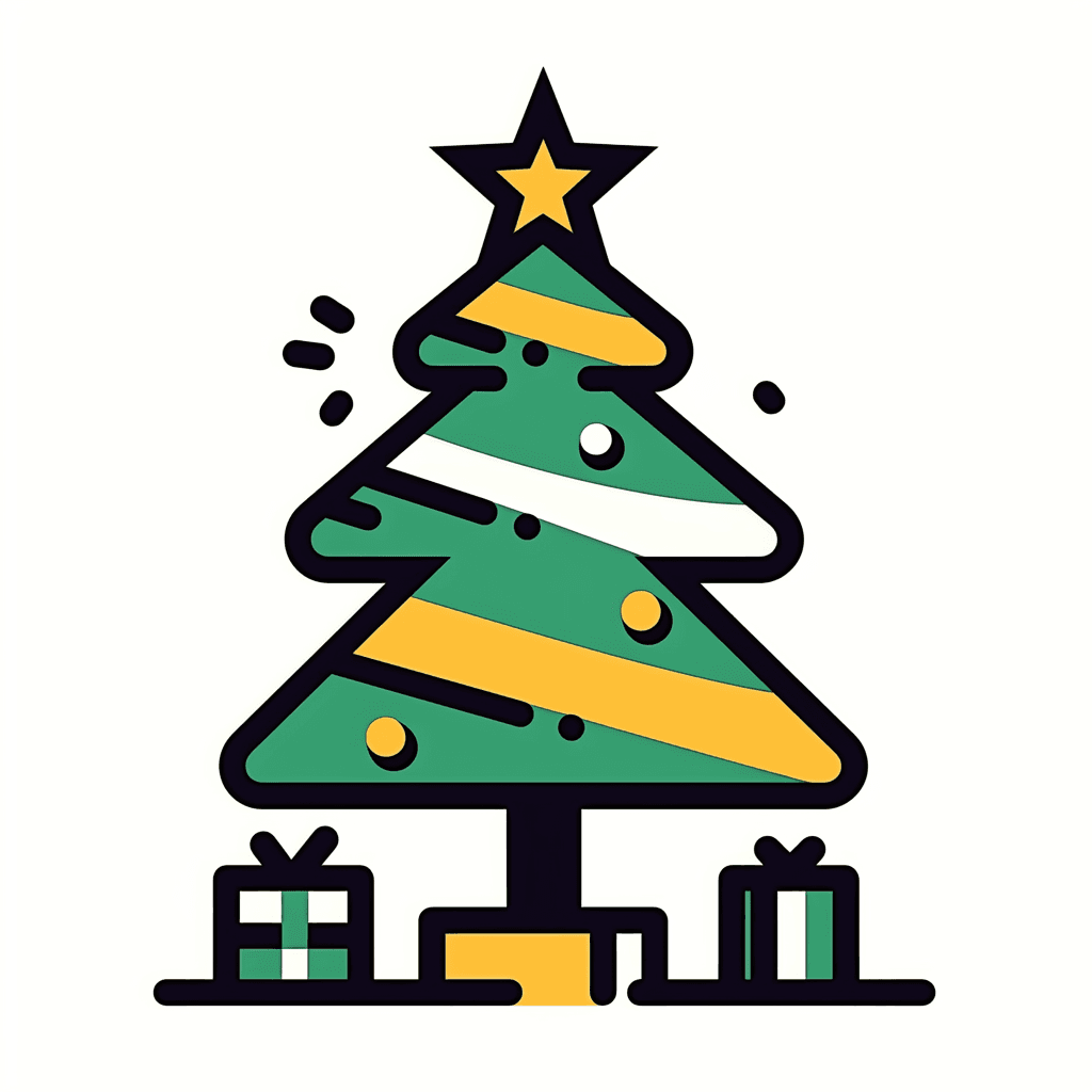 Christmas Tree 116 original repeating artwork