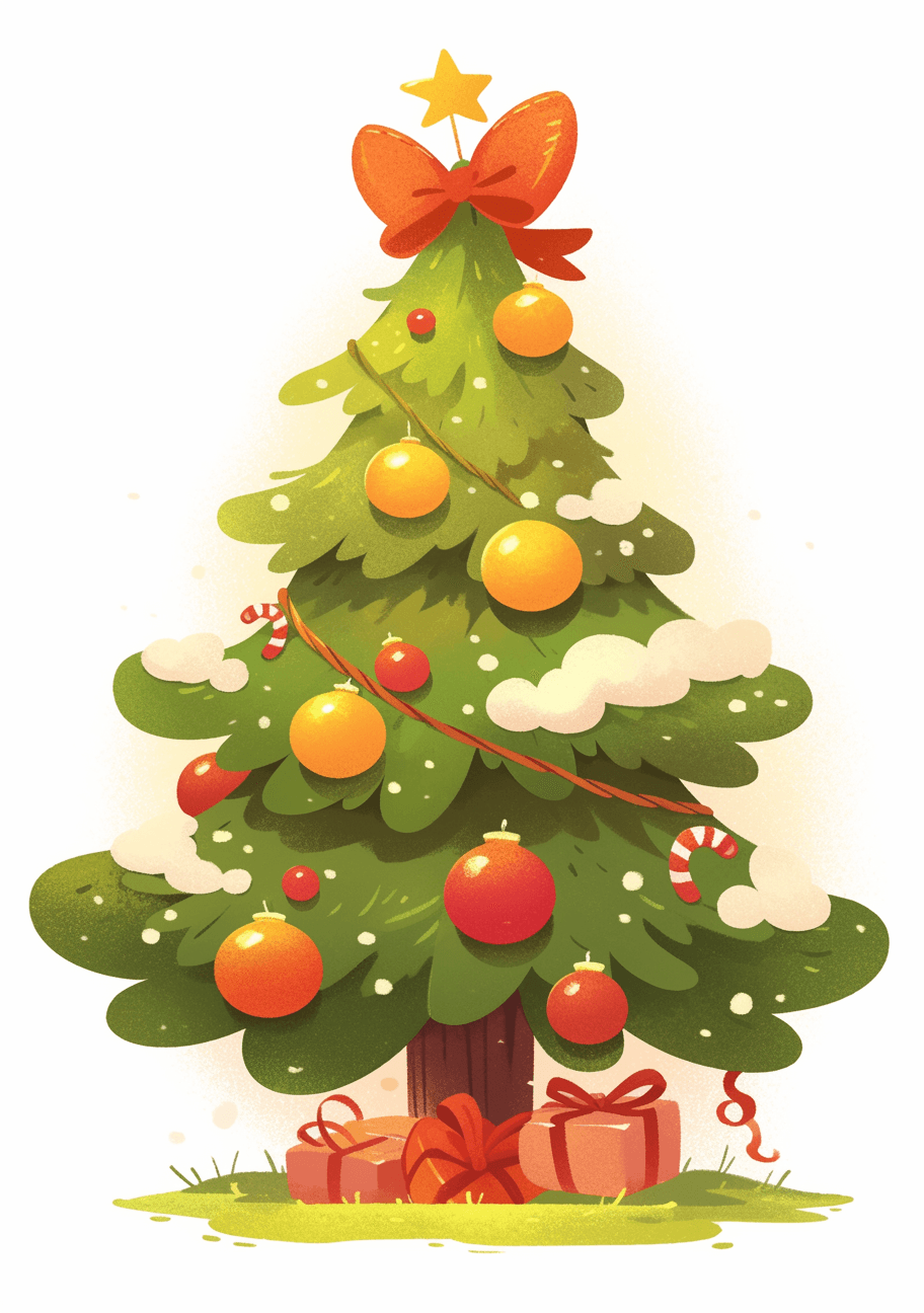 Christmas Tree 022 original repeating artwork