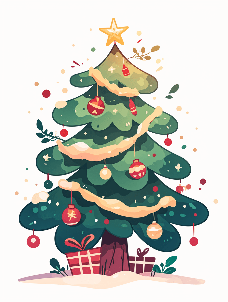 Christmas Tree 592 original repeating artwork