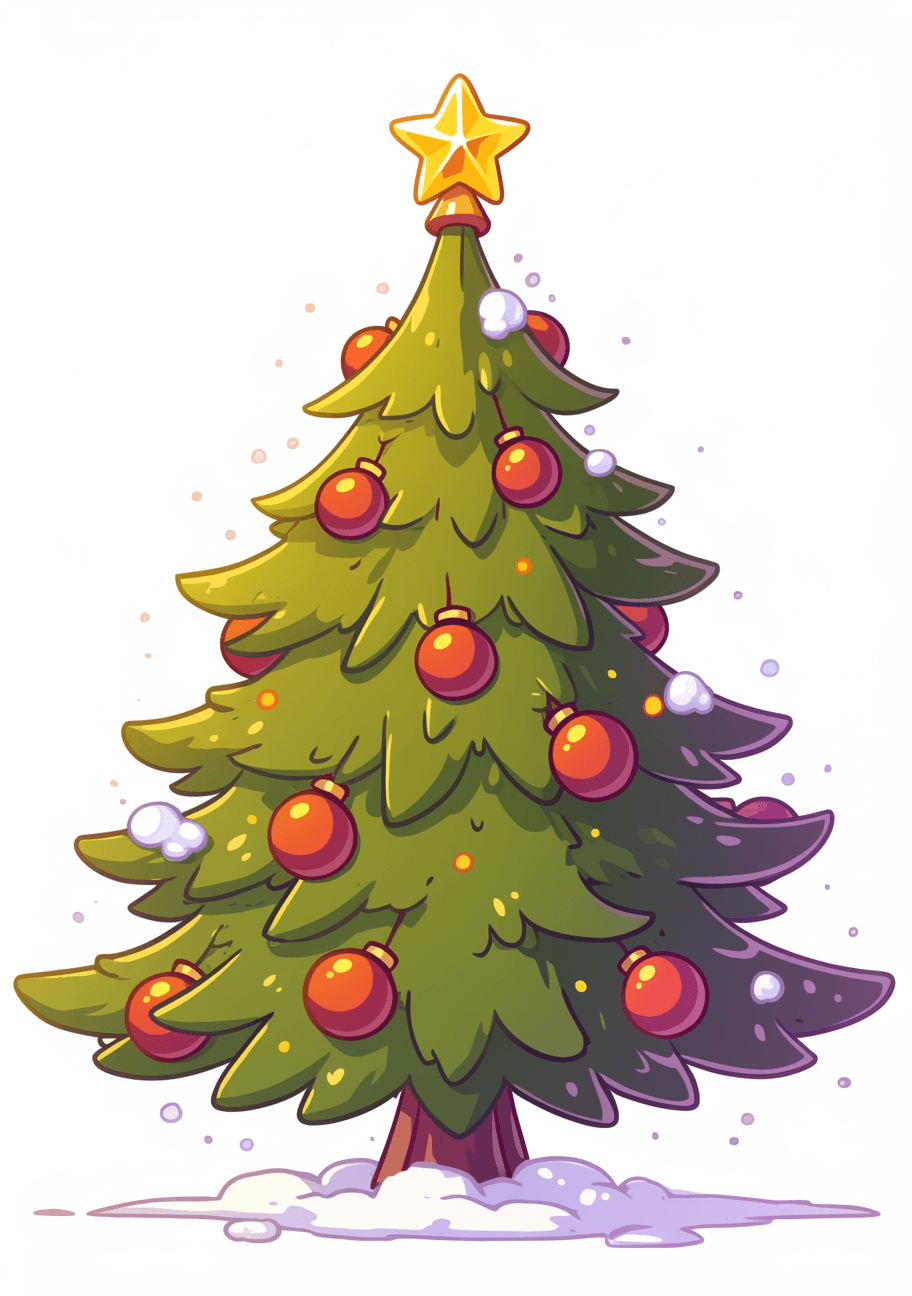 Christmas Tree 453 original repeating artwork