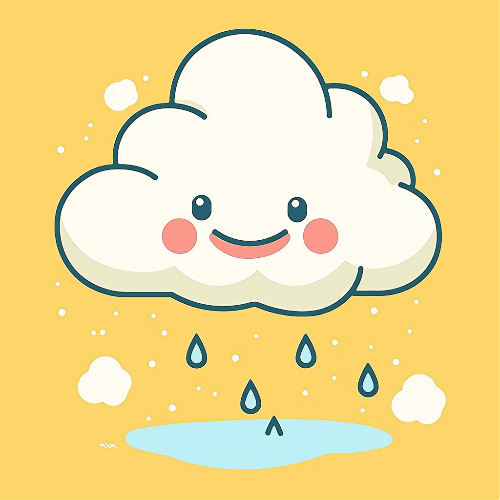 Rain 009 original repeating artwork
