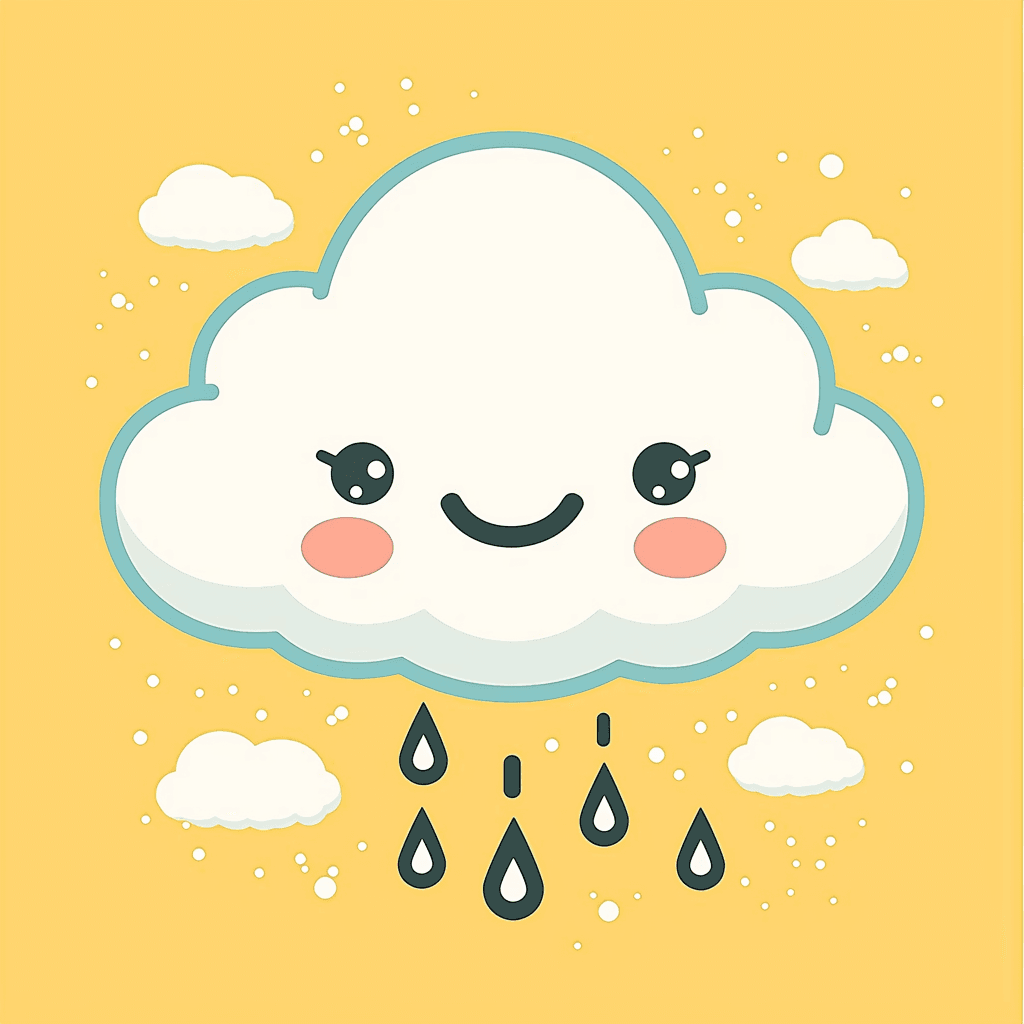 Rain Crew original repeating artwork