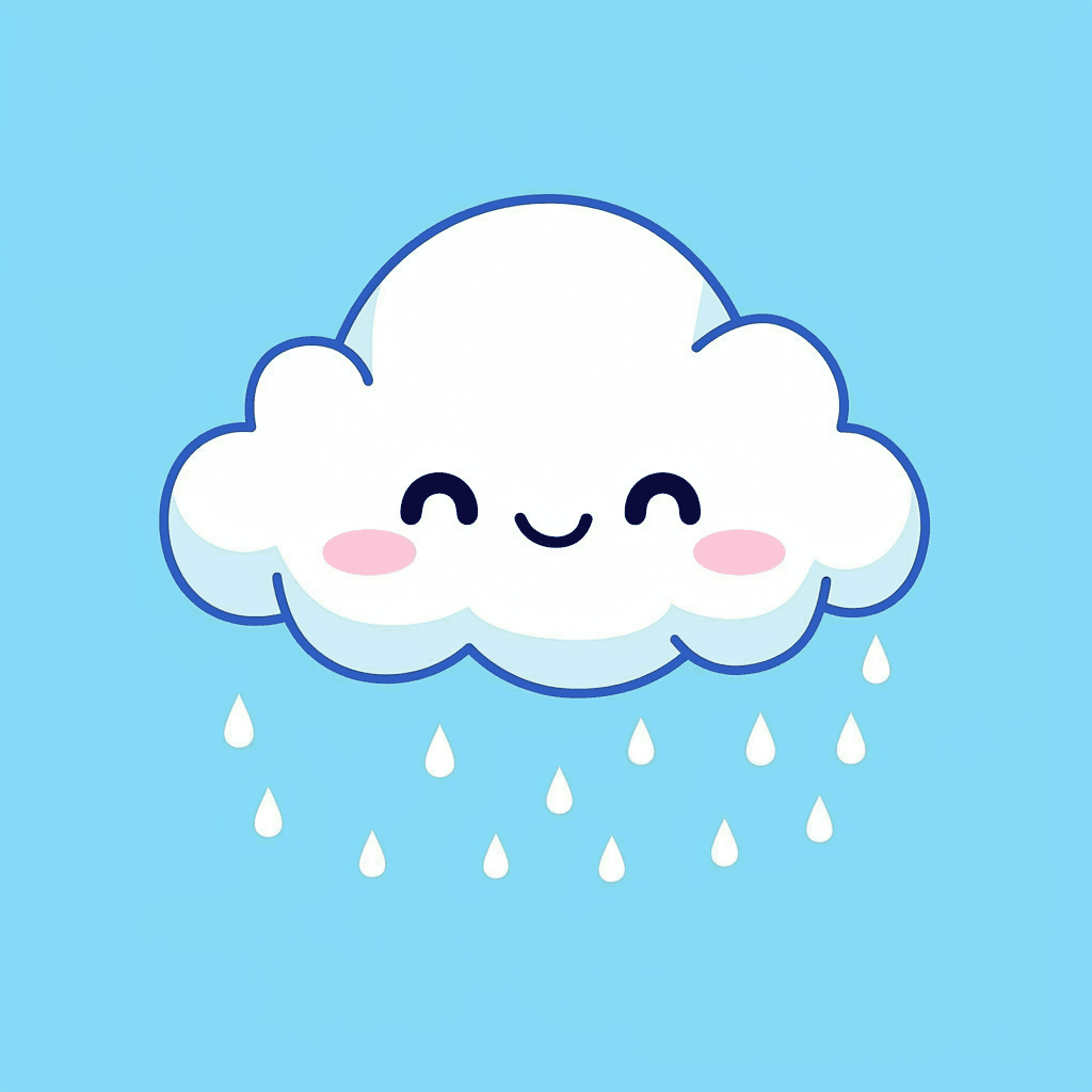 Rain 004 original repeating artwork