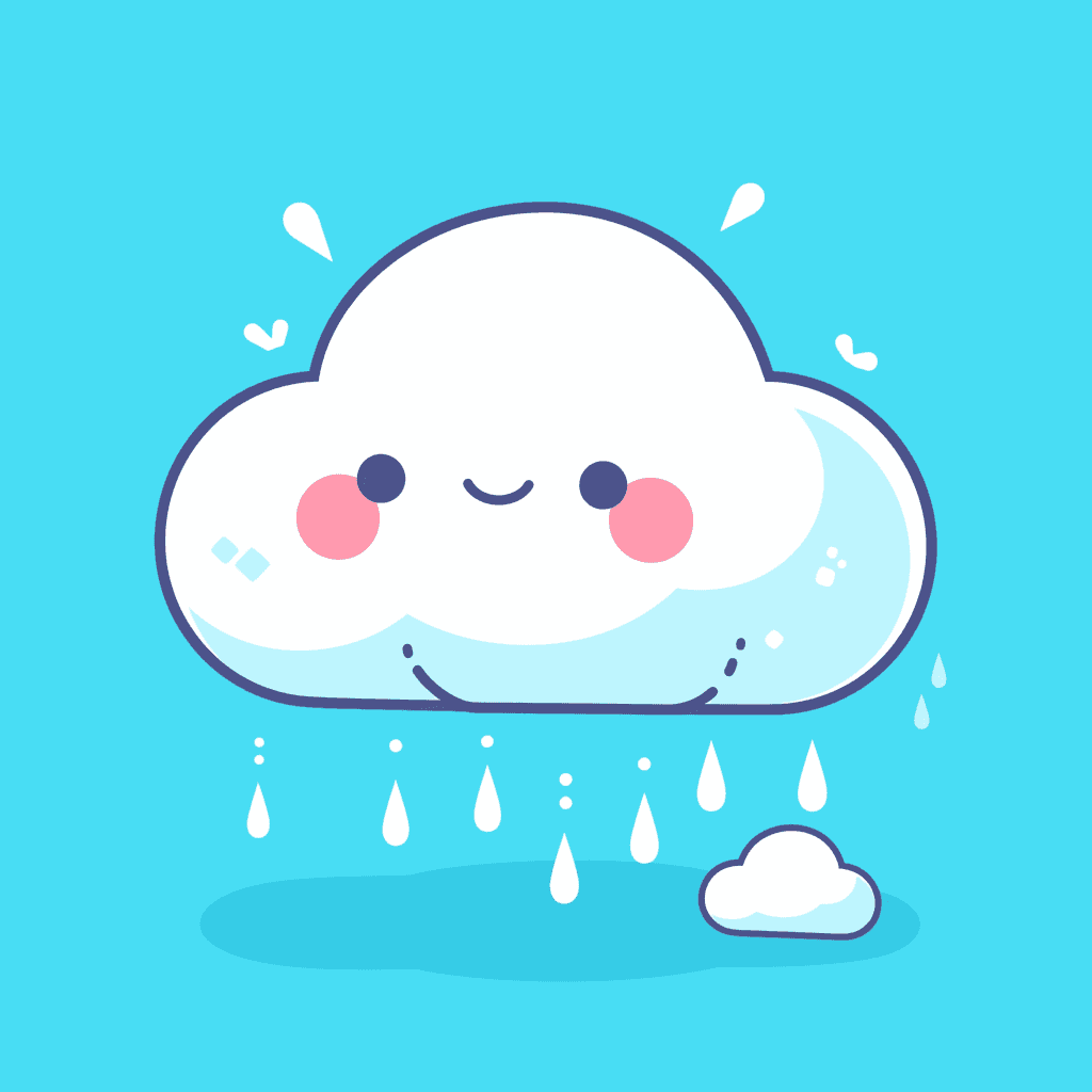 Rain 002 original repeating artwork