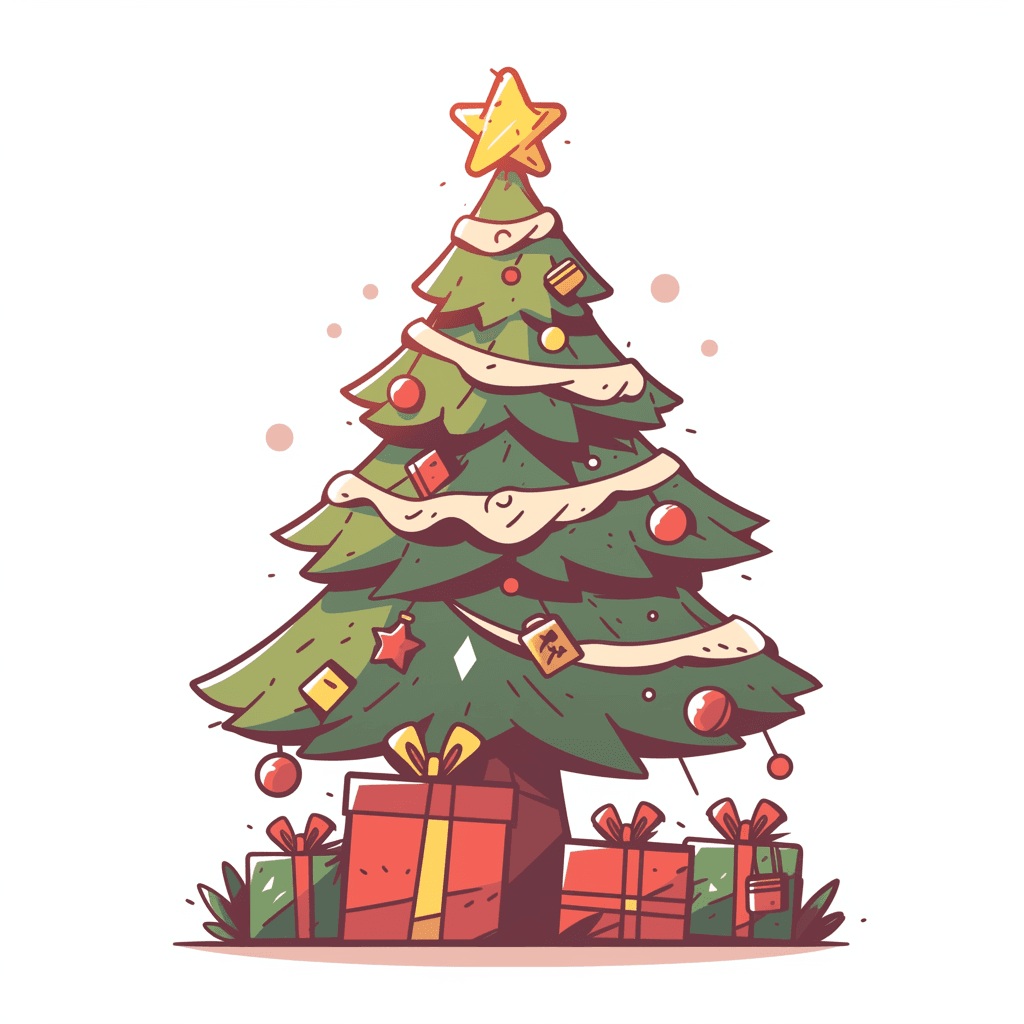 Christmas Tree 589 original repeating artwork