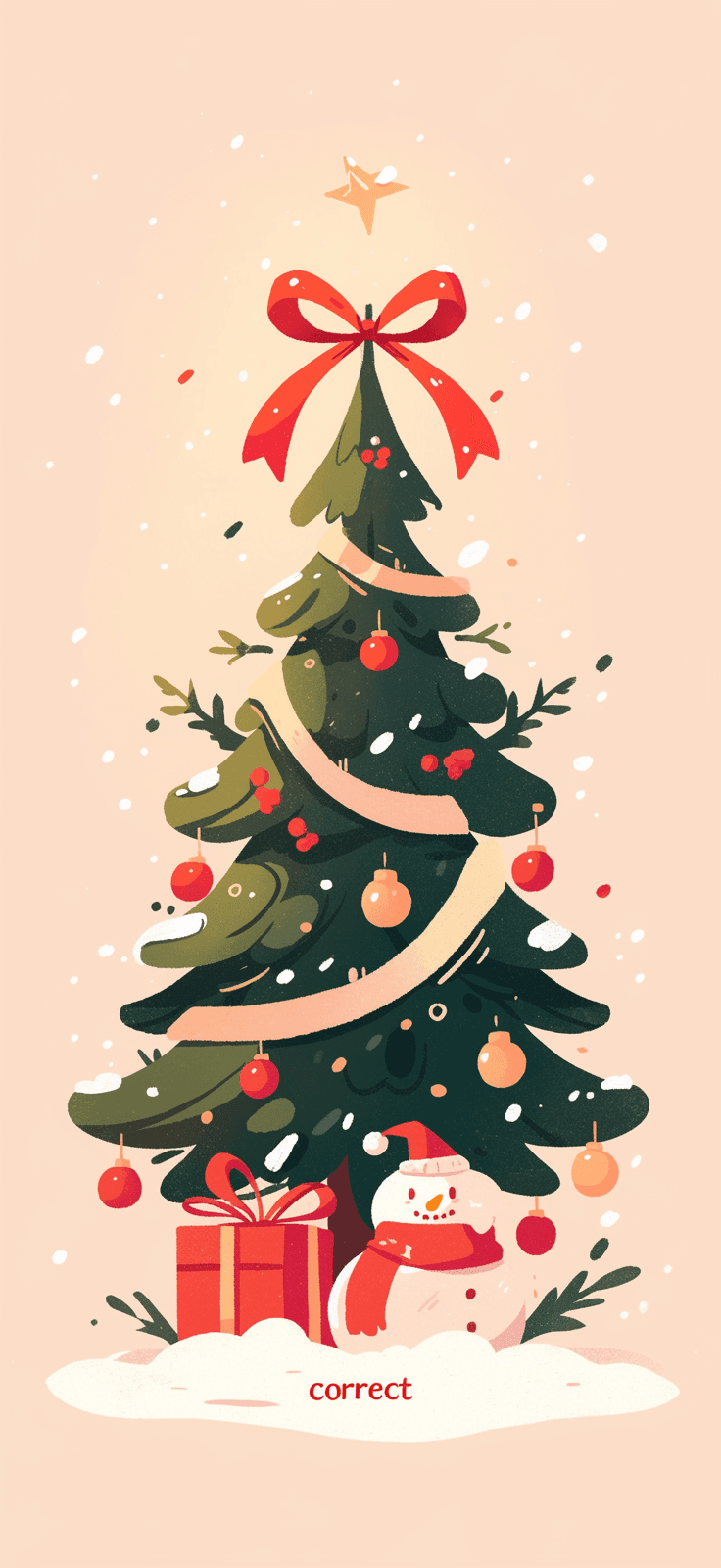 Christmas Tree 279 original repeating artwork