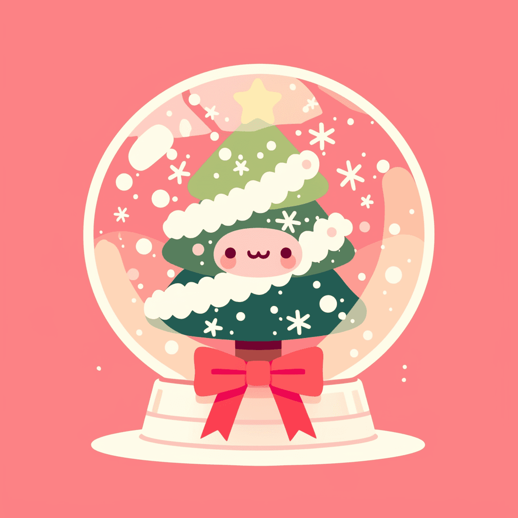 Christmas Ball Loop original repeating artwork