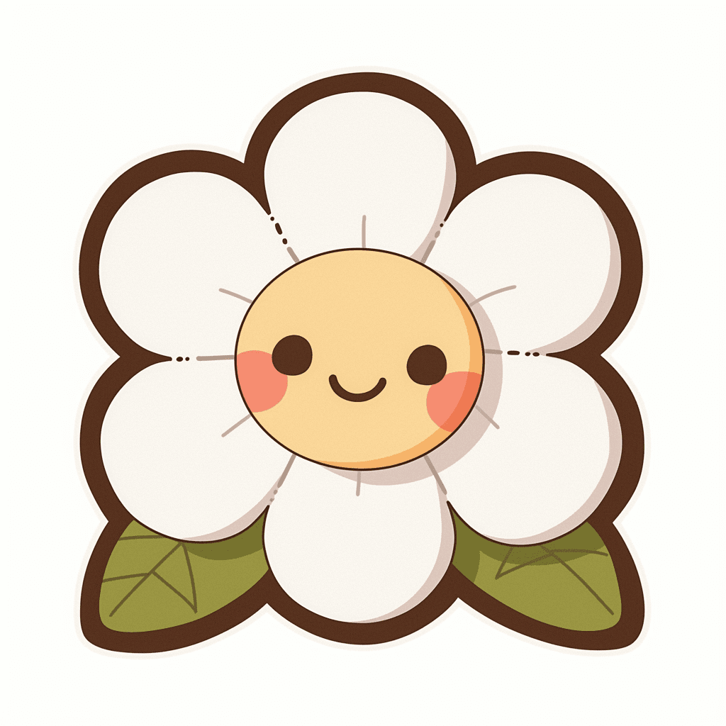 Cartoon Blossom Club original repeating artwork