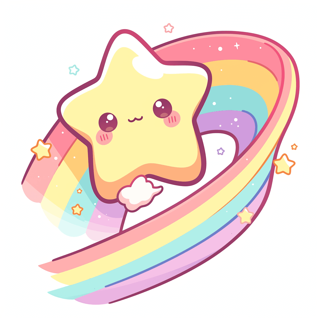 Star Zip original repeating artwork