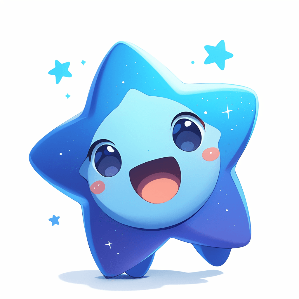 Blue Star 001 original repeating artwork