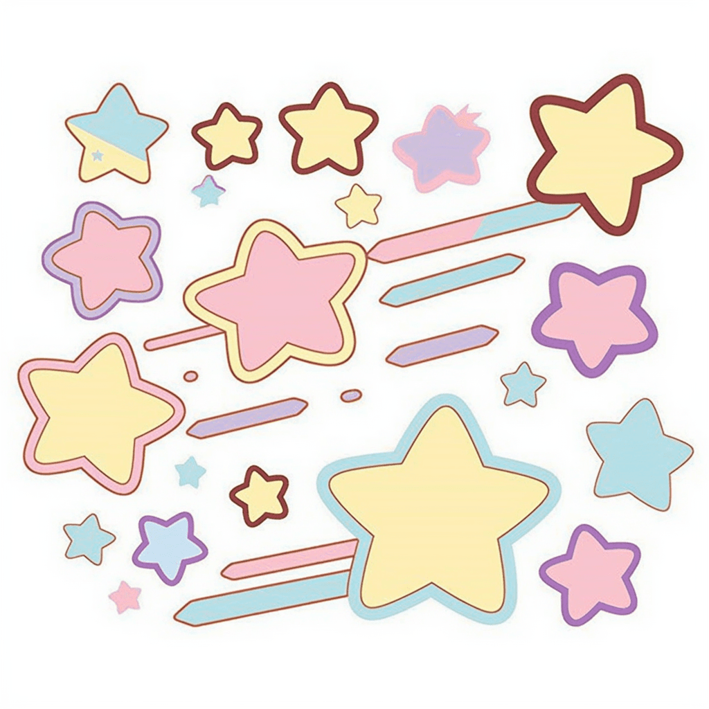 Star 454 original repeating artwork