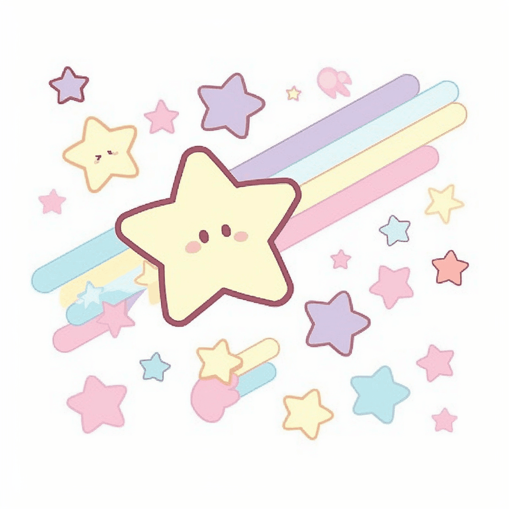 Star Mark original repeating artwork