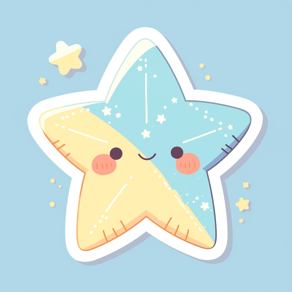 Star Echo original repeating artwork