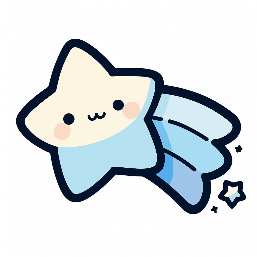 Star Amber original repeating artwork