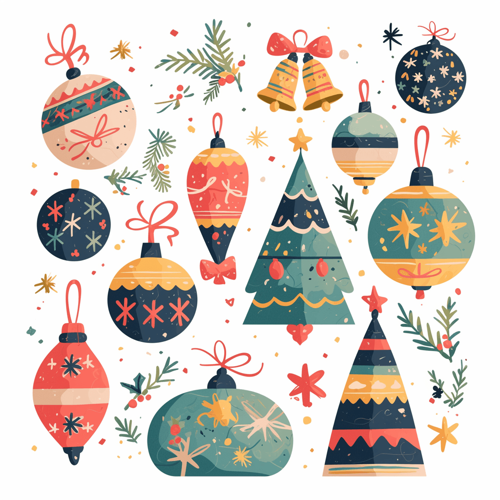 Christmas Tree 003 original repeating artwork