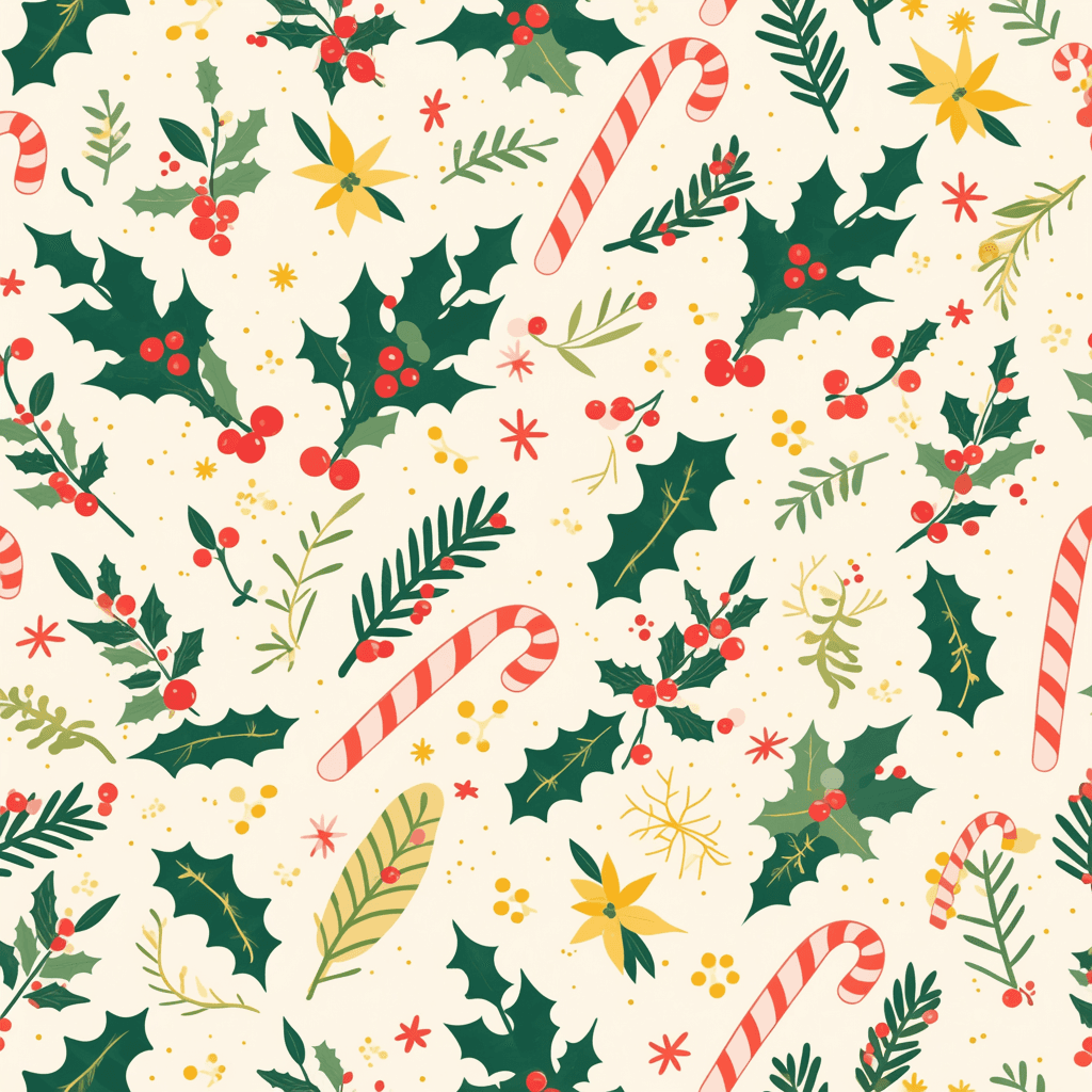 Christmas Tree 648 original repeating artwork