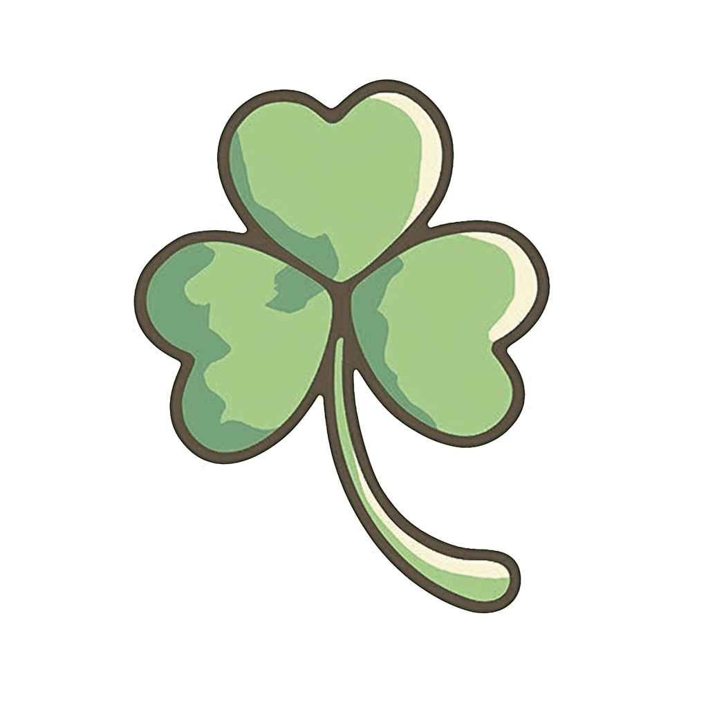 Clover Loop original repeating artwork