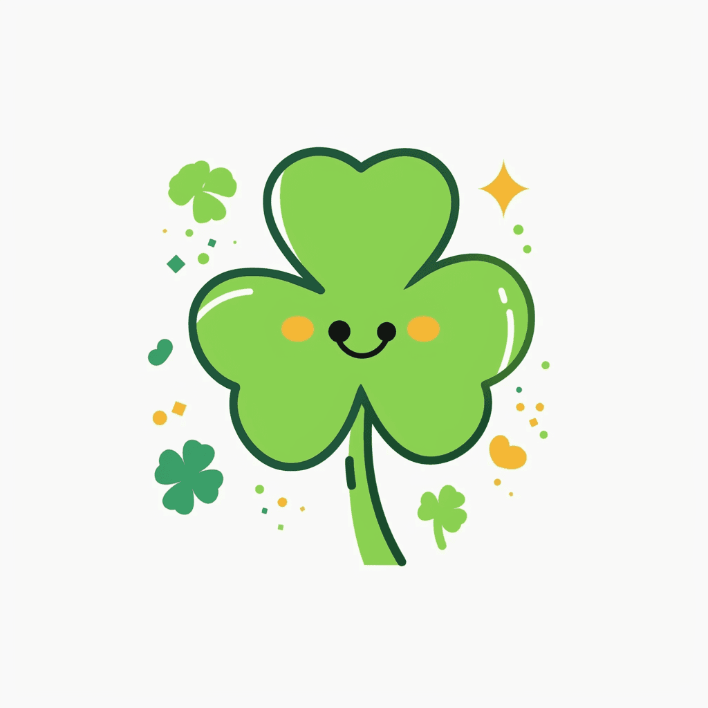 Clover Pals original repeating artwork