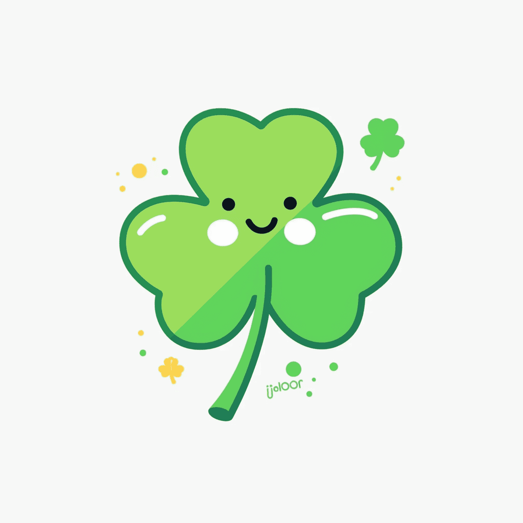 Clover Spin original repeating artwork