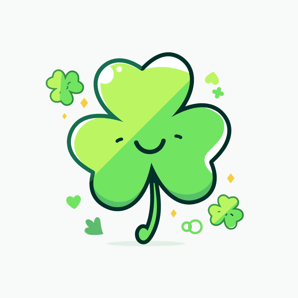 Clover Slide original repeating artwork