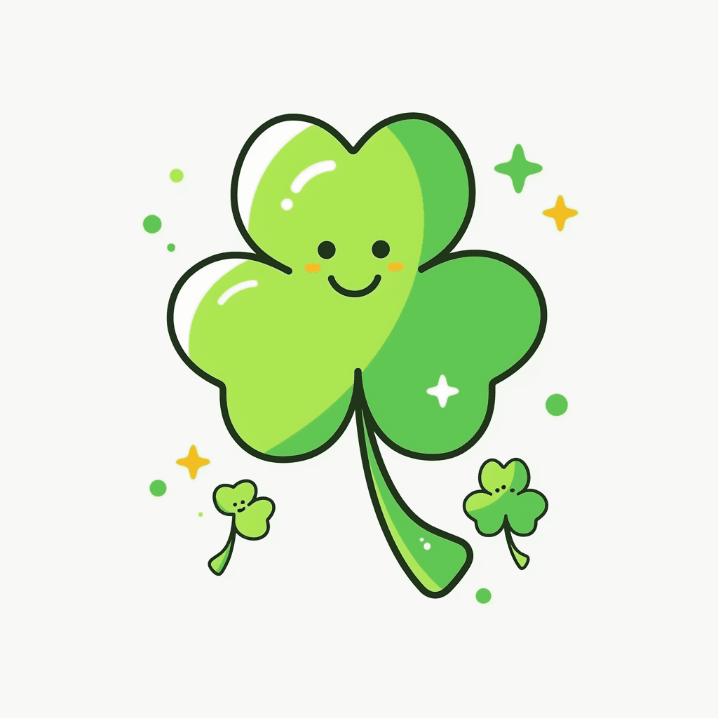 Clover Zoom original repeating artwork