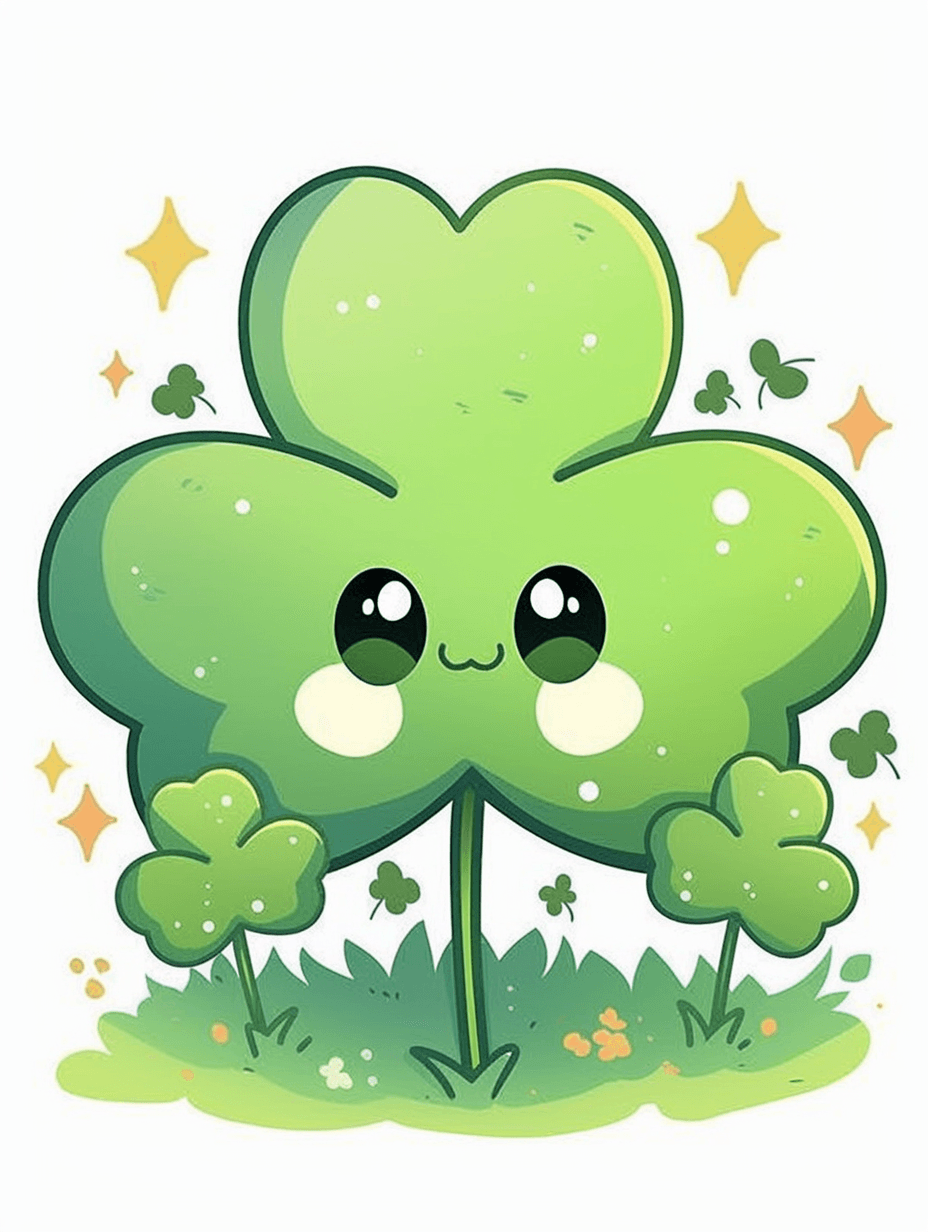 Clover 001 original repeating artwork