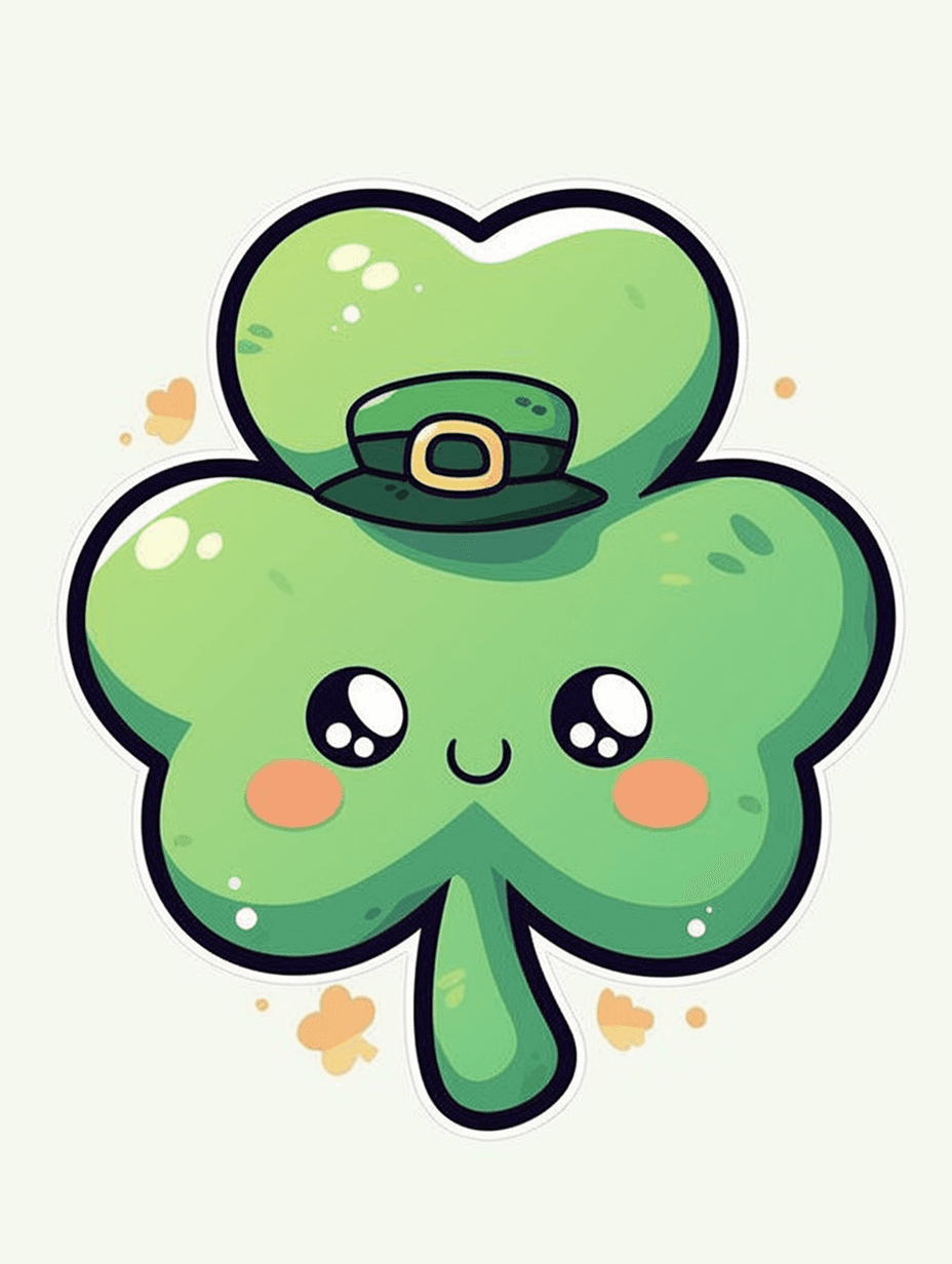 Clover Party original repeating artwork