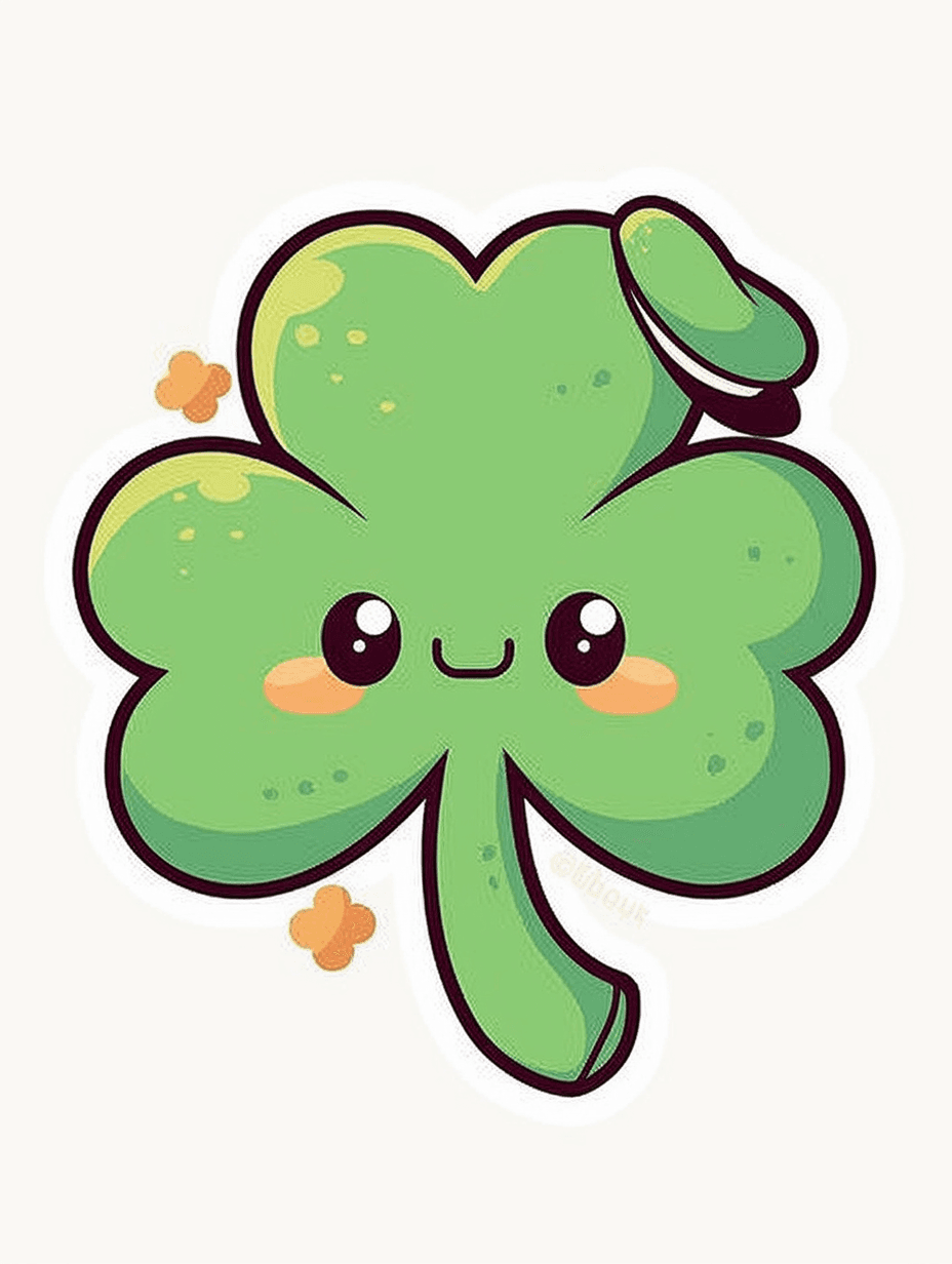 Clover 002 original repeating artwork