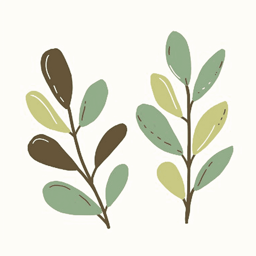 Leaves 011 original repeating artwork