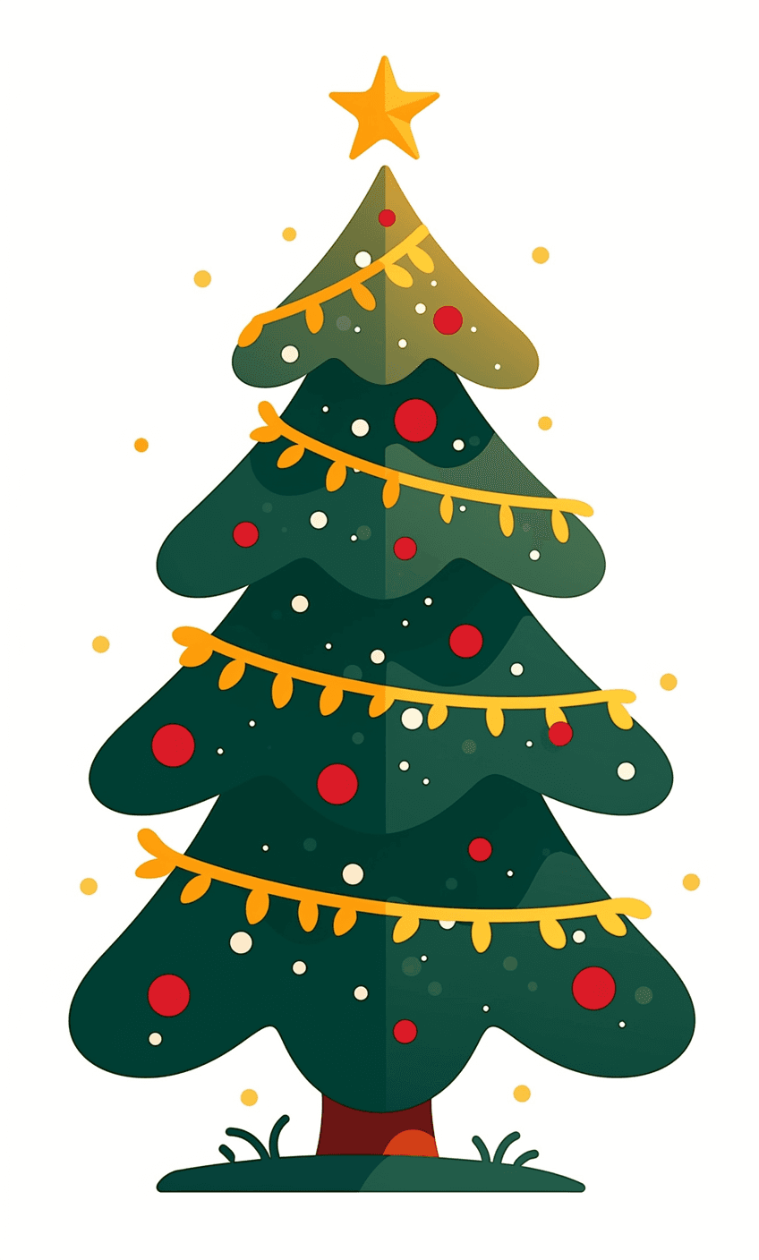 Christmas Tree Originals original repeating artwork