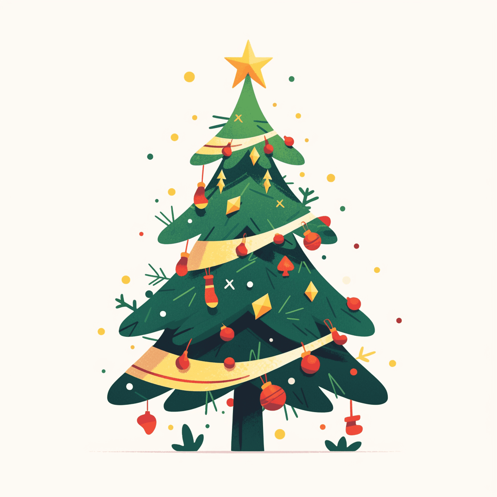 Christmas Tree 588 original repeating artwork