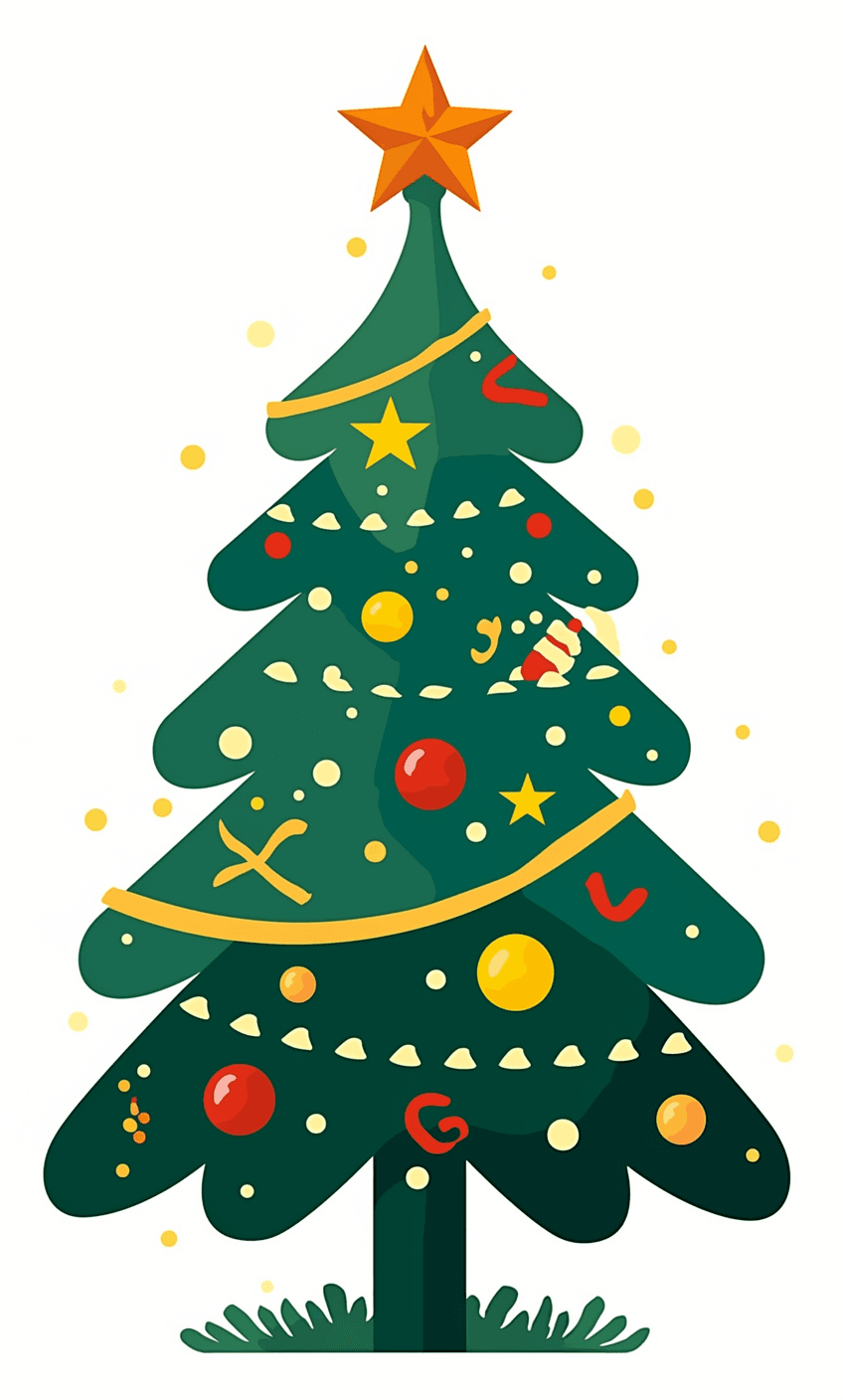 Christmas Tree 553 original repeating artwork