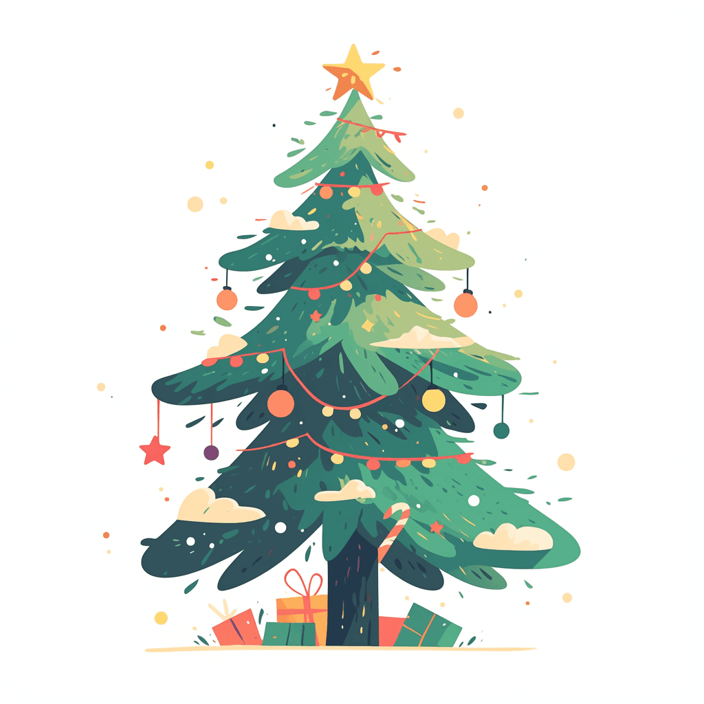 Christmas Tree 552 original repeating artwork