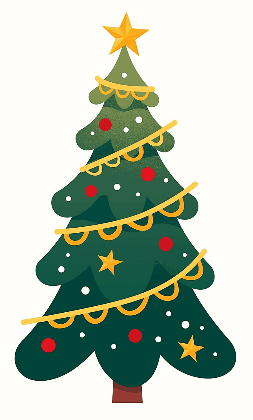 Christmas Tree 293 original repeating artwork