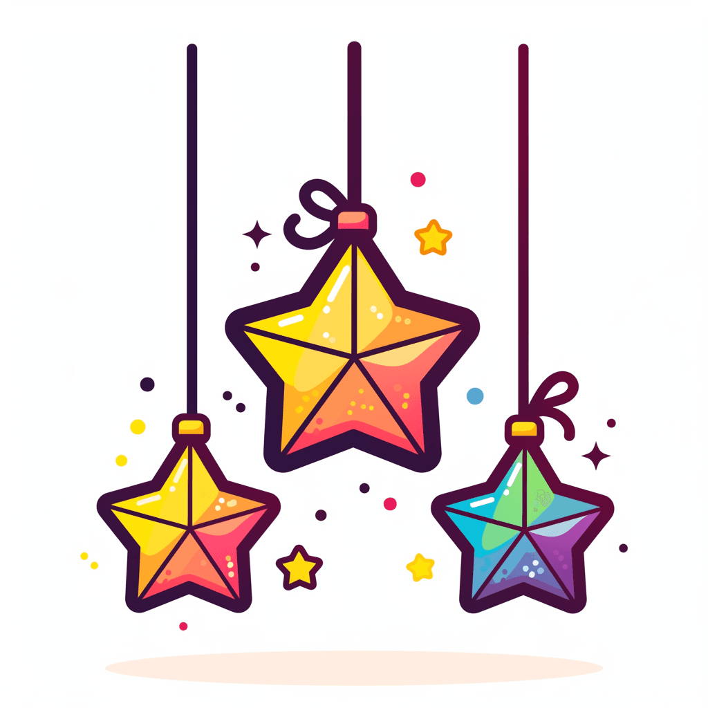 Christmas Star Collective original repeating artwork