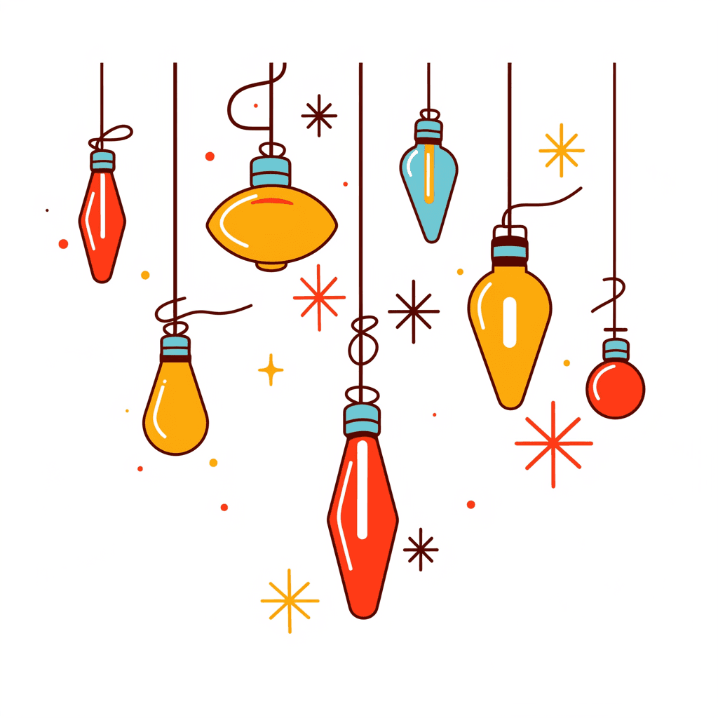 Christmas Star original repeating artwork