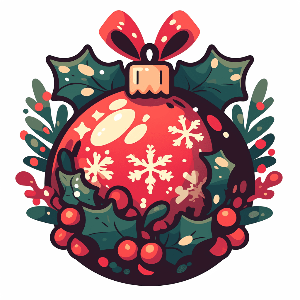 Christmas Ball Session original repeating artwork