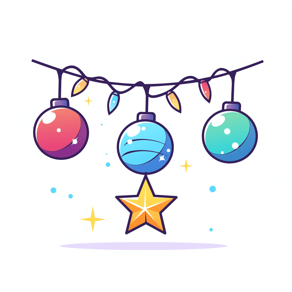 Christmas Tune original repeating artwork