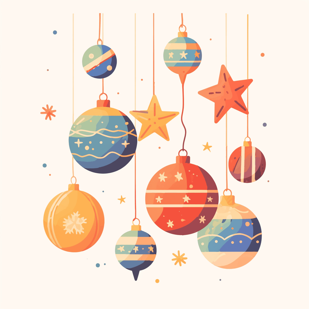 Christmas Snap original repeating artwork