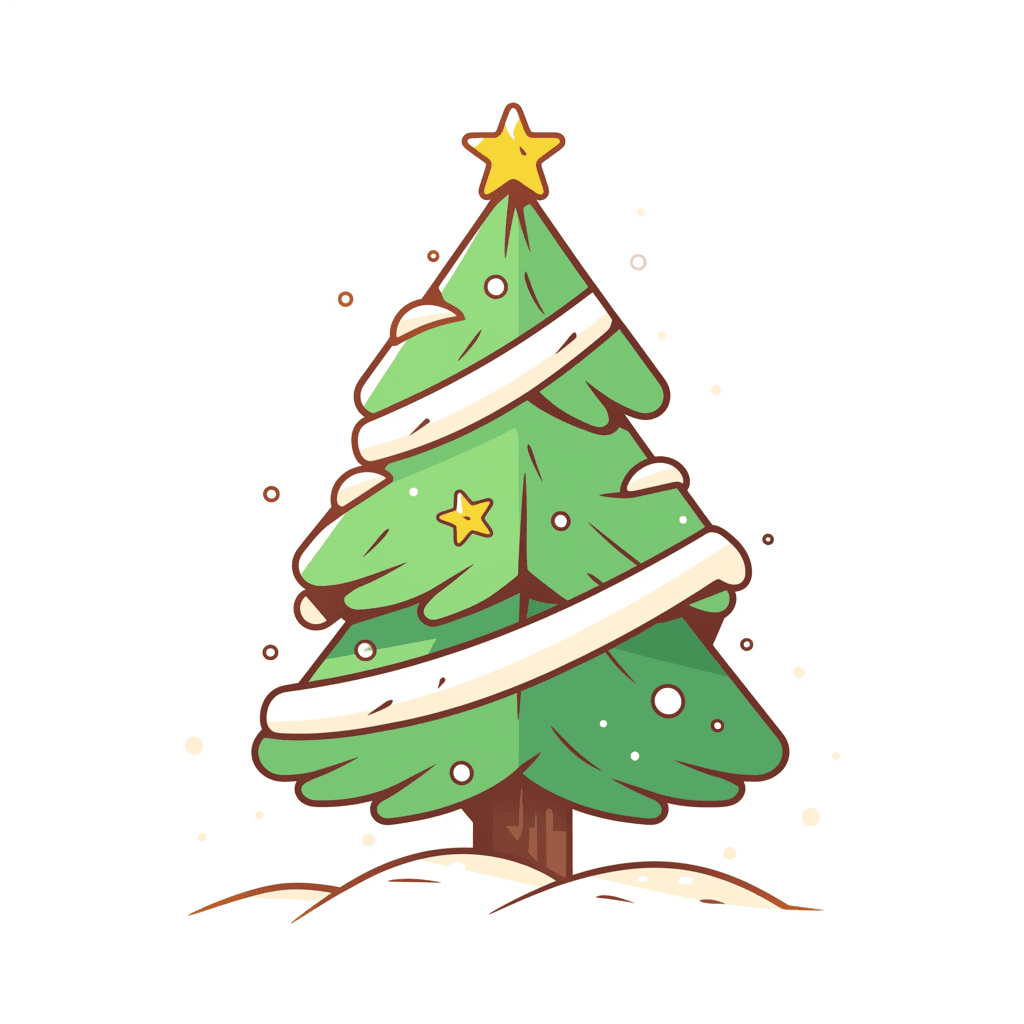 Christmas Tree 195 original repeating artwork