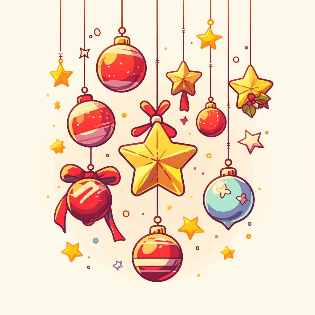 Christmas Grow original repeating artwork